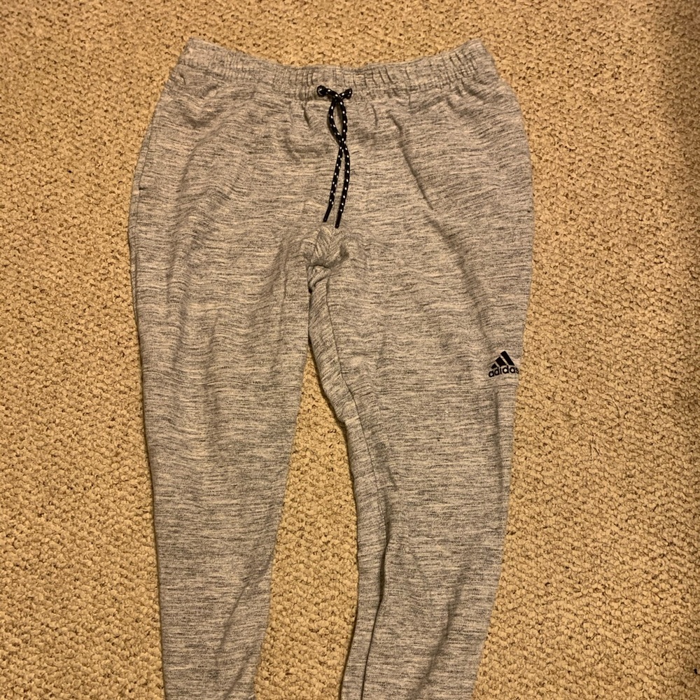 Grey Adidas Sweatpants/ Used/ GREAT CONDITION